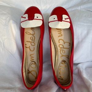 Sam Edelman BRAND NEW Red Ballet Flats
